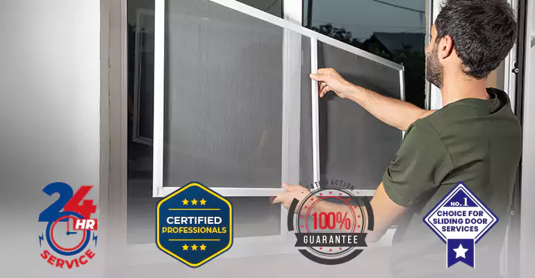 Sliding Screen Door Frame Repair in Homestead